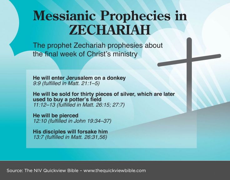 zechariah prophecies - truth story
