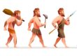 evolution is impossible - human evolution illustrated in cartoon